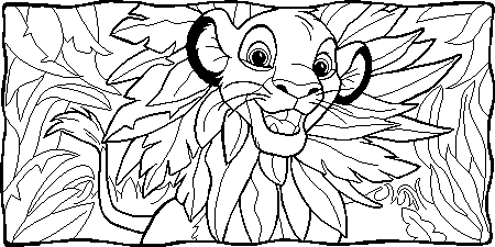 De leeuwenkoning Kleurplaten